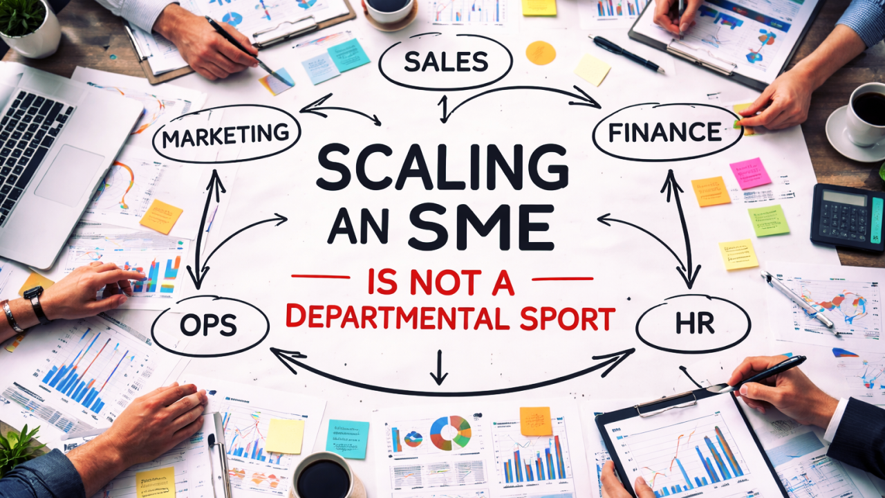 Scaling an SME Is Not a Departmental Sport